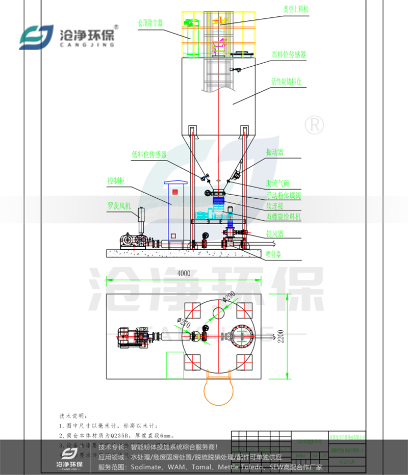 南宁市潮力铝业项目-活性炭投加系统-布置图.png
